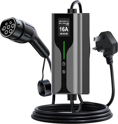 13A Elektrické vozidlo prenosné nabíjačku EV typu 2