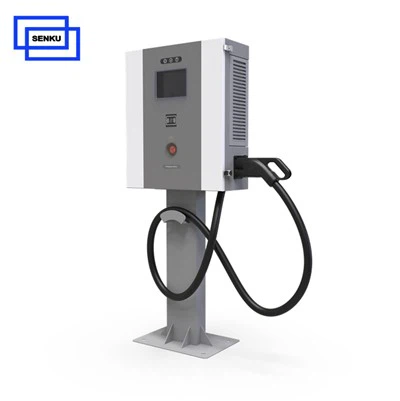 Nabíjacia stanica pre verejné elektrické vozidlo PHEV COMBO CCS2 CHADEMO EV s výkonom 40 kW, úroveň 3